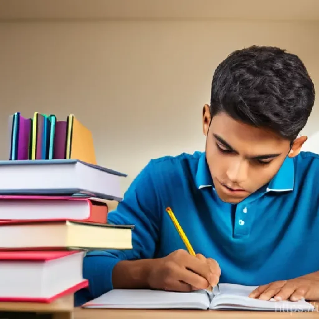 노무사 시험의 합격자 평균 점수 - **Determined Student's Intensive Exam Preparation:**
A determined young adult, looking focused a...
