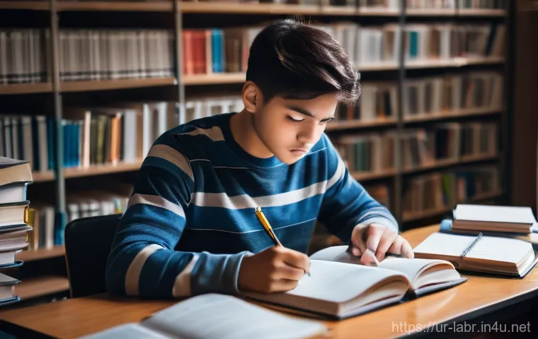 공인노무사 시험에서 피해야 할 실수 - **Prompt 1: "The Study Environment: Chaos vs. Clarity"**
A split image contrasting two study sce...