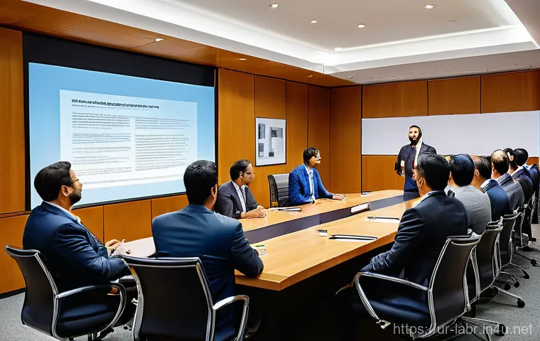 노무사 자격증의 활용 방안 - **Prompt:** A modern, brightly lit office interior. A female labor law consultant, professionally dr... 노무사 자격증의 활용 방안 - **Prompt:** A modern, brightly lit office interior. A female labor law consultant, professionally dr...