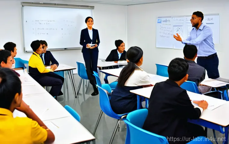 노무사 자격증의 활용 방안 - **Prompt:** A diverse group of business executives and managers, including men and women of various ... 노무사 자격증의 활용 방안 - **Prompt:** A diverse group of business executives and managers, including men and women of various ...