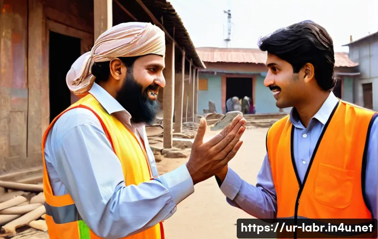 노무사 자격증을 활용한 취업 사례 - **Prompt 1: Empowering the Workforce**
A compassionate male Nomosa (labor law consultant) in his...