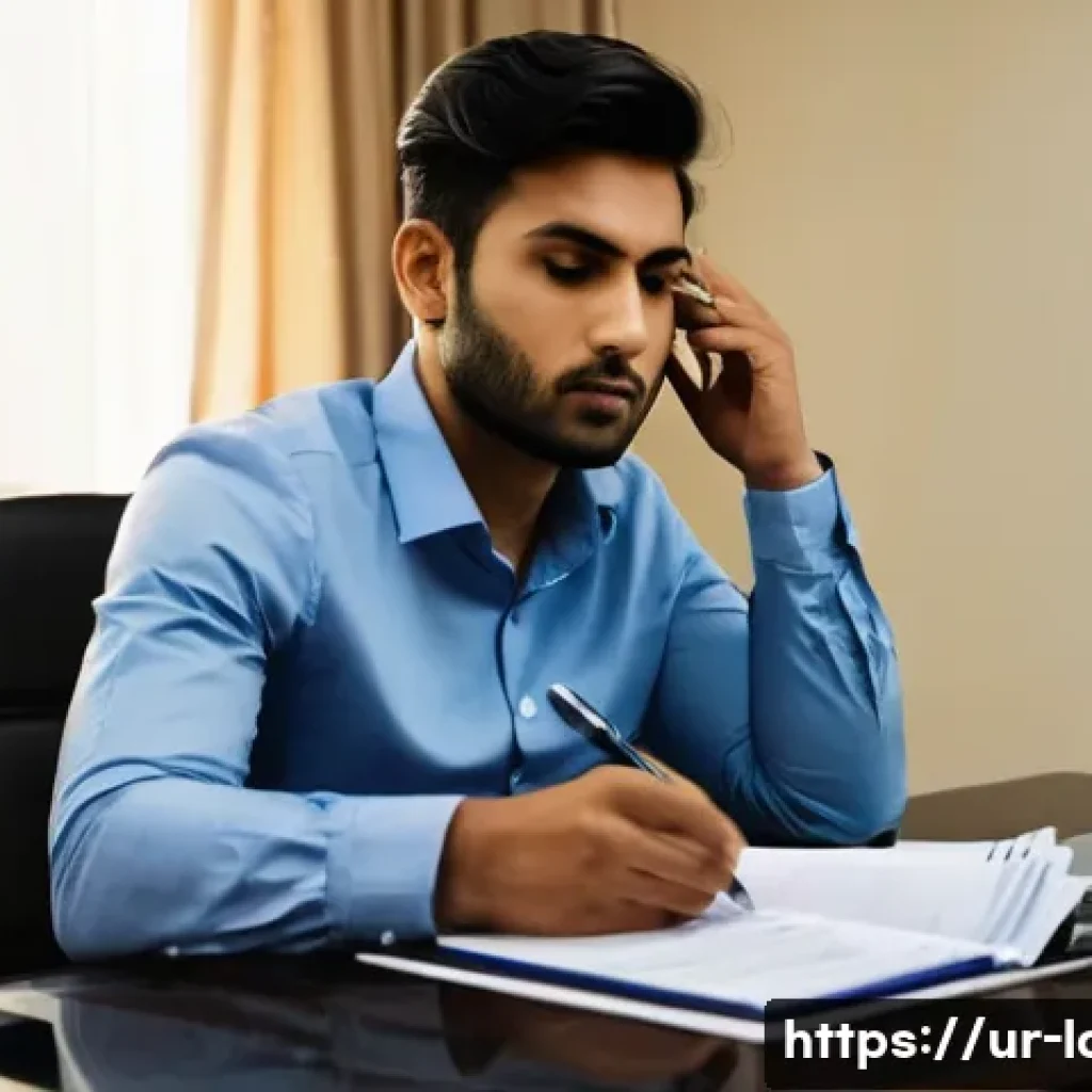 노무사와 근로자 보호 역할 - **Prompt 1: The Weight of Hidden Workplace Issues**
"A South Asian young professional, either ma...